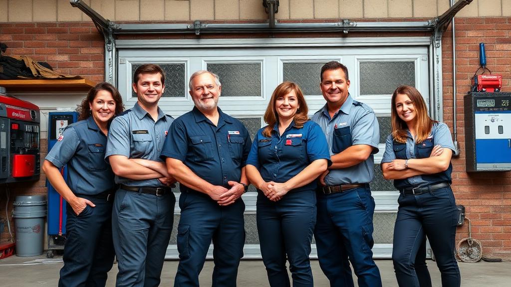 Ellington Garage Doors family team